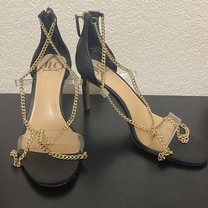 💰Jennifer Lopez Heels w/ chains (No box) Size 8